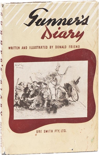 Item #63177] Gunner's Diary. WW2 - AUSTRALIA, Donald FRIEND