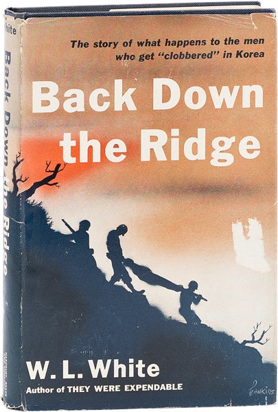 Item #63573] Back Down the Ridge [Advance Review Copy]. W. L. WHITE