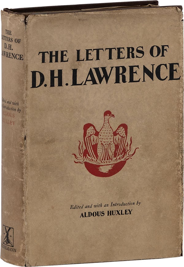 Item #63867] The Letters of D.H. Lawrence. D. H. LAWRENCE, Aldous HUXLEY, letters, introduction