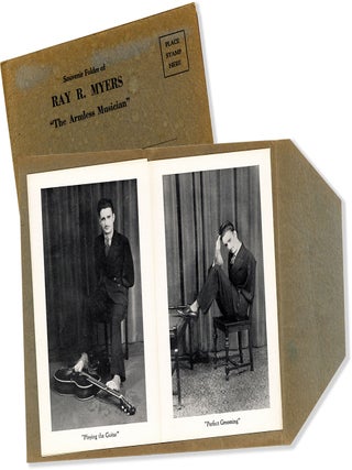 Three Pieces of Souvenir Ephemera for Ray R. Myers " The Armless Musician"