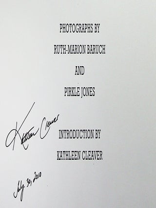 Black Panthers 1968 [Signed by Kathleen Cleaver]