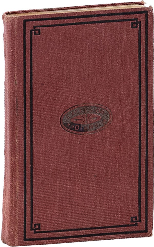 Item #64068] Excelsior Diary for 1878. DIARY, Adelia BATES