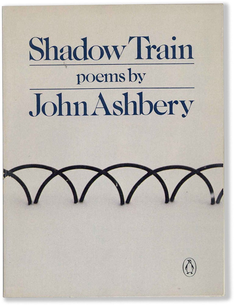 Item #65062] SHADOW TRAIN. John Ashbery
