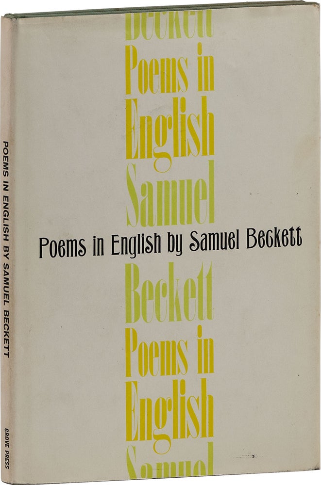 Item #65893] POEMS IN ENGLISH. Samuel Beckett