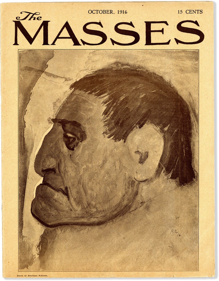 Item #80565] The Masses - Vol.VIII, No.12 (October, 1916). RADICAL, PROLETARIAN LITERATURE, Max...