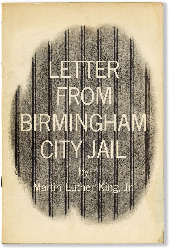 Item #80603] Letter From Birmingham City Jail. AFRICAN AMERICANA, Martin Luther KING JR., CIVIL...