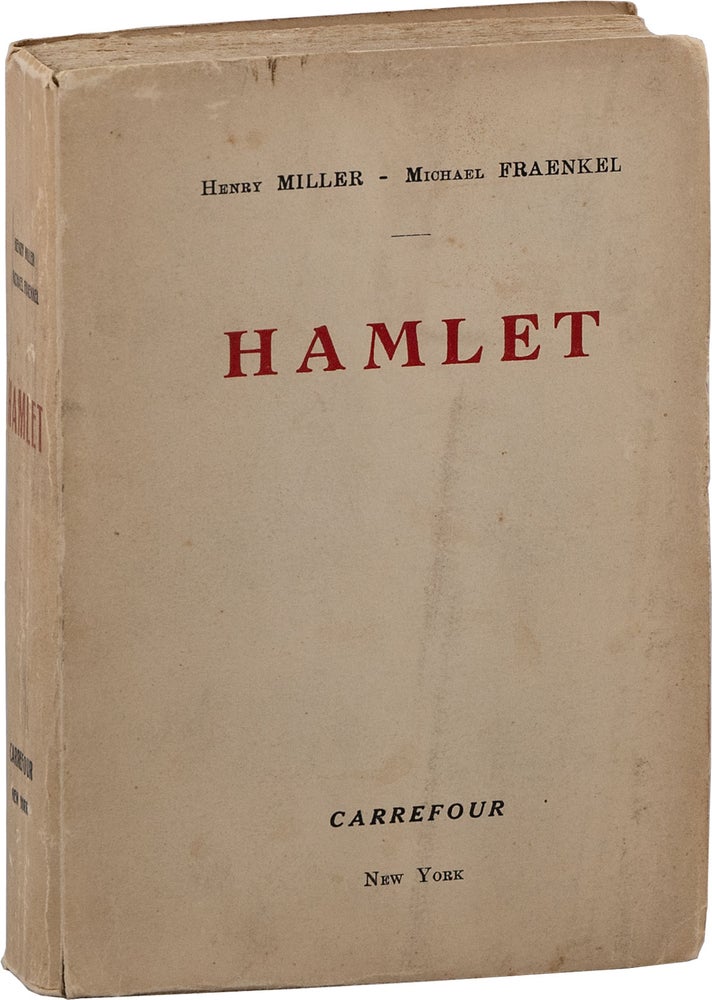 Item #80797] Hamlet. Volume II. Henry MILLER, MIchael Fraenkel