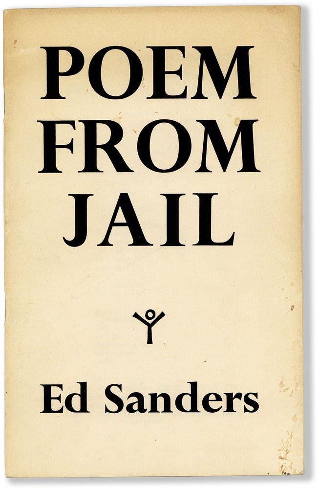 Item #80873] POEM FROM JAIL. Ed Sanders