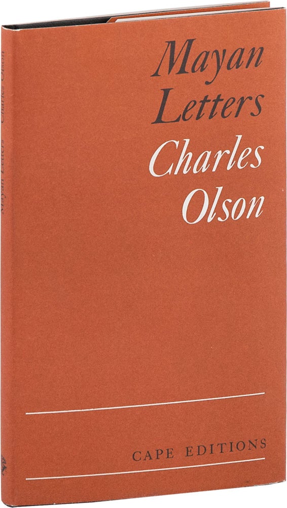Item #80986] Mayan Letters. Charles OLSON