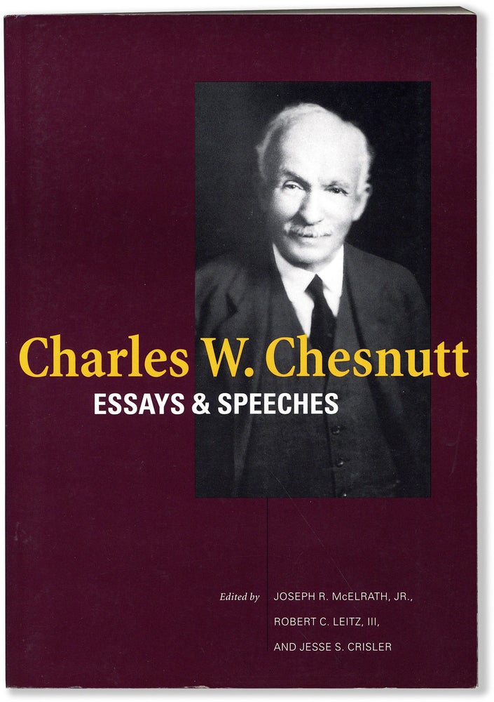 Item #81120] Essays and Speeches. Edited: Joseph McElrath, Robert C. Leitz, Jesse S. Crisler