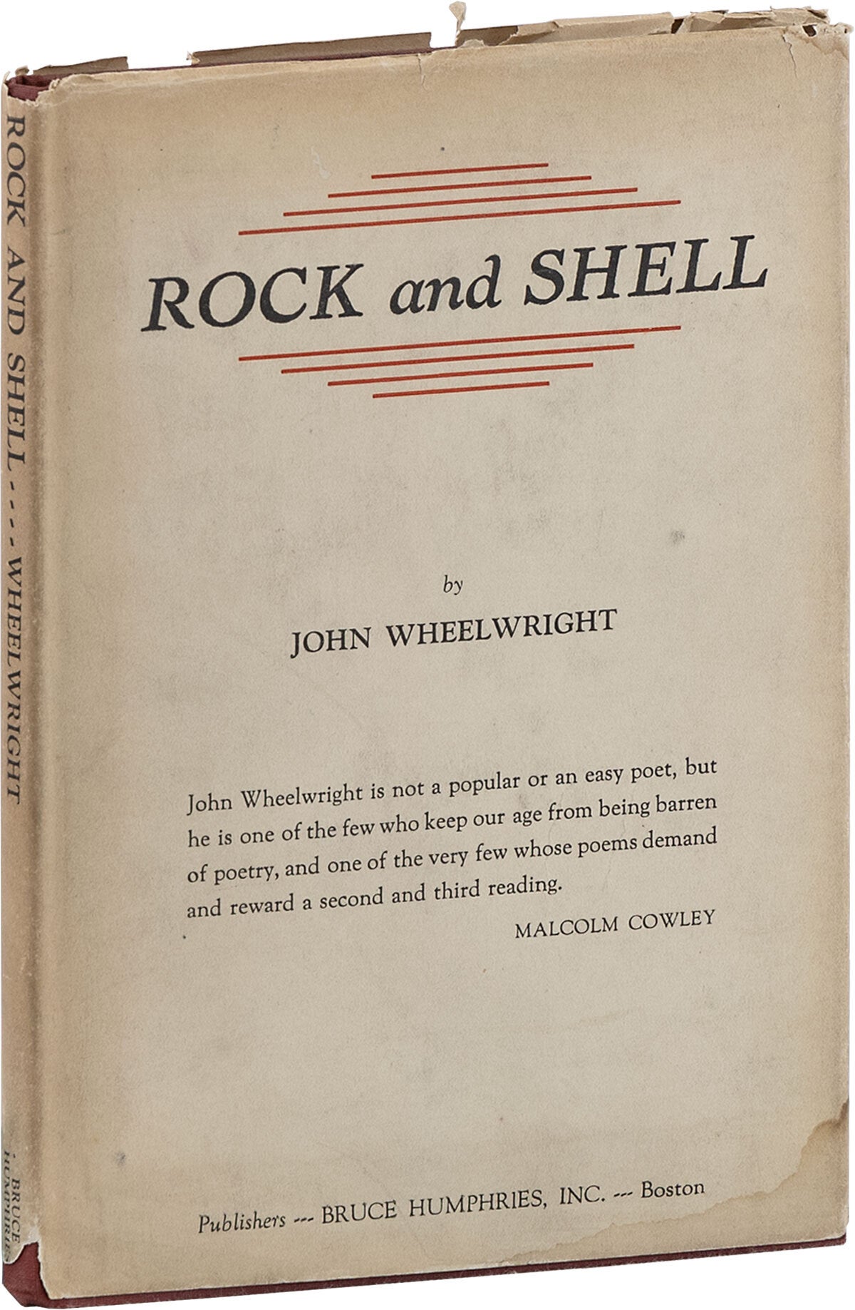 Rock and Shell: Poems 1923-1933 | John WHEELWRIGHT | First edition