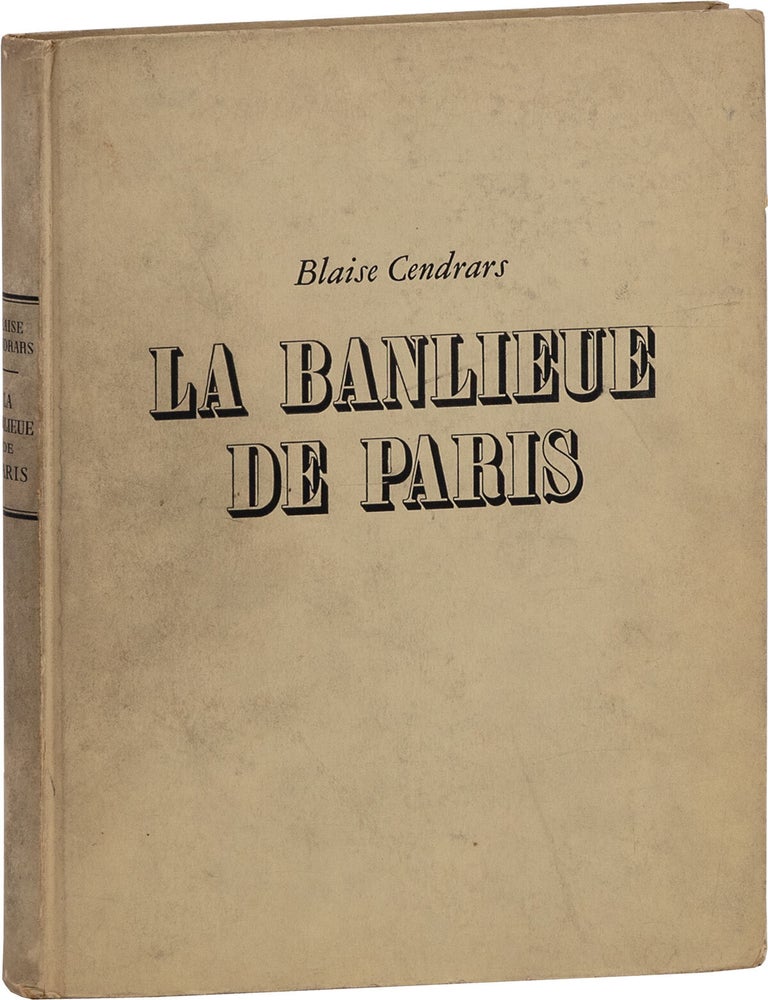 Item #81328] La Banlieue de Paris. PHOTOGRAPHY, Blaise CENDRARS, Robert DOISNEAU, text,...