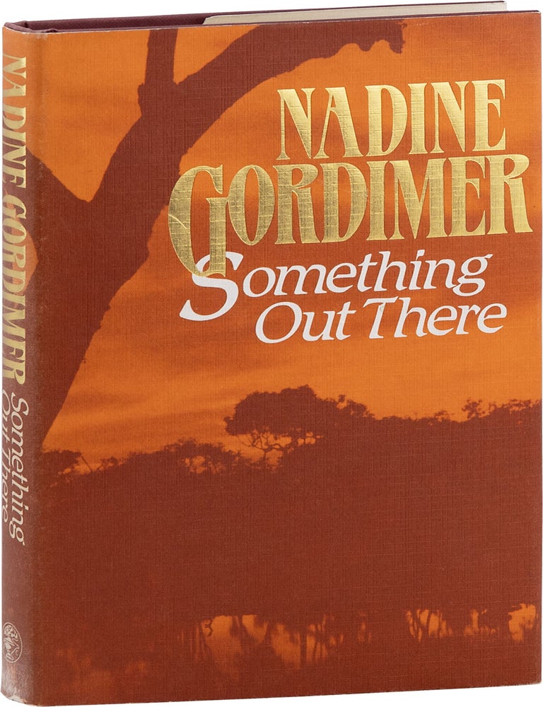 Item #81471] Something Out There [Inscribed to Tom Maschler]. Nadine GORDIMER