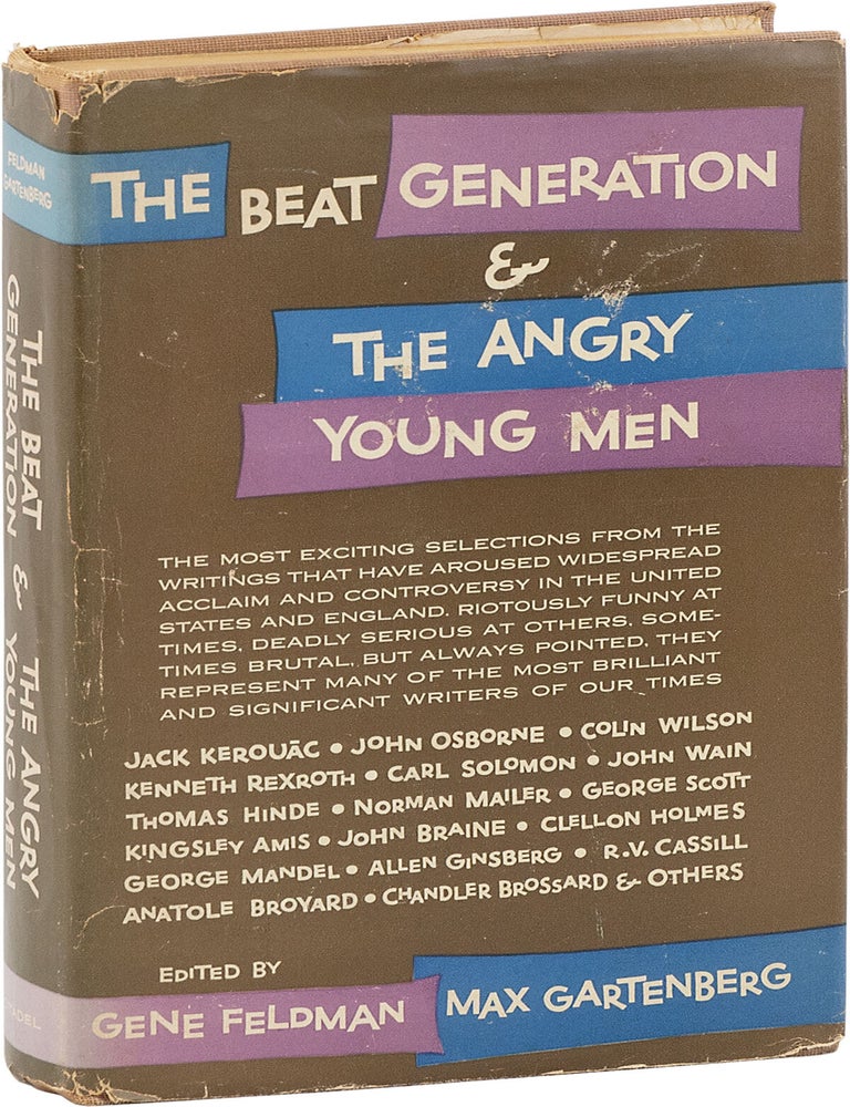 Item #82740] The Beat Generation & The Angry Young Men. Gene FELDMAN, Max Gartenberg