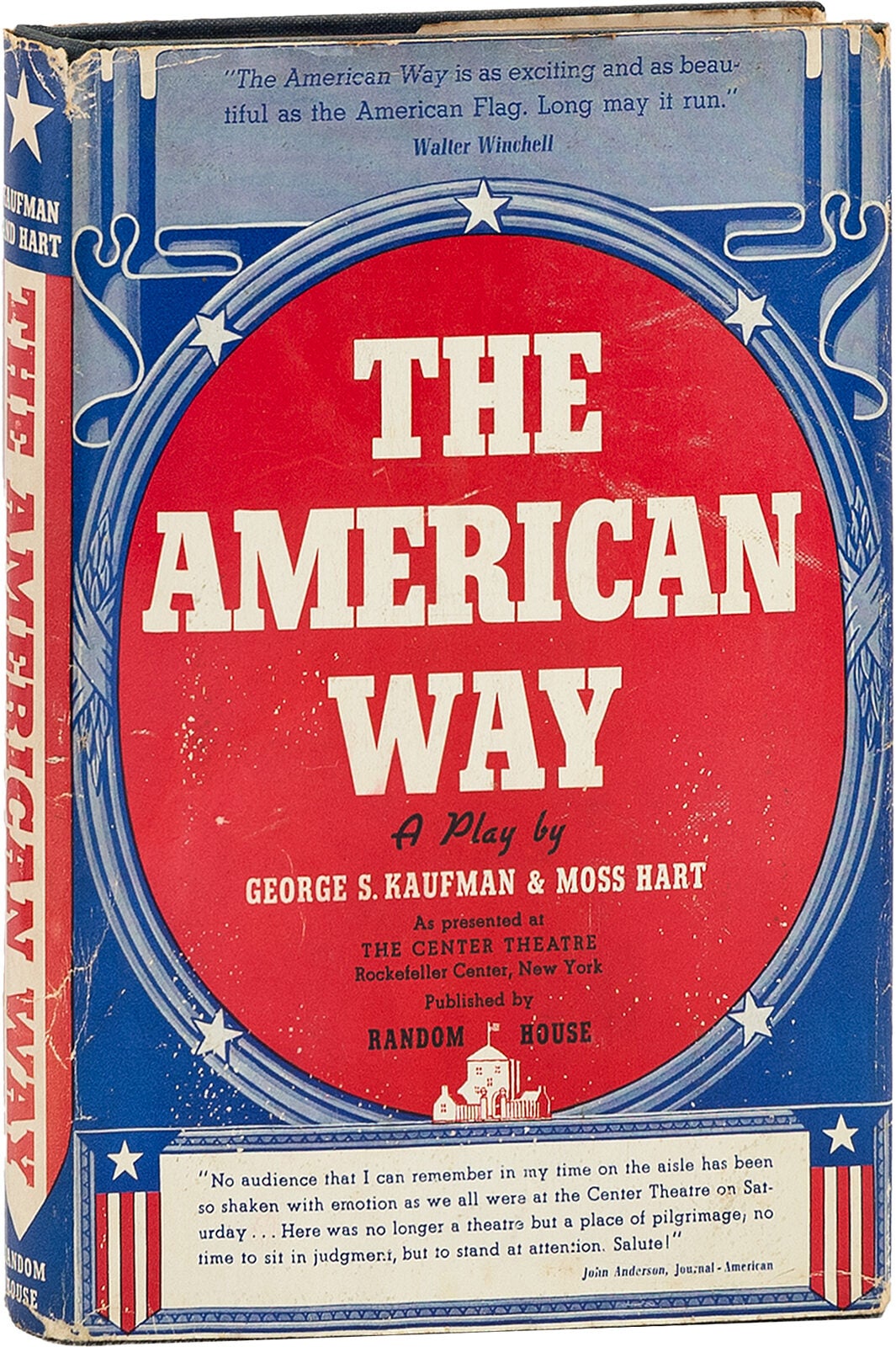[Item #84134] The American Way. George S. KAUFMAN, Moss Hart.