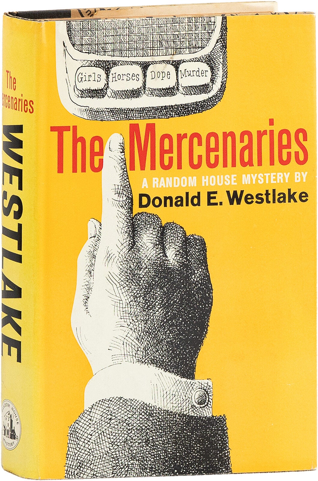 [Item #84261] The Mercenaries [Signed Bookplate]. Donald A. WESTLAKE.