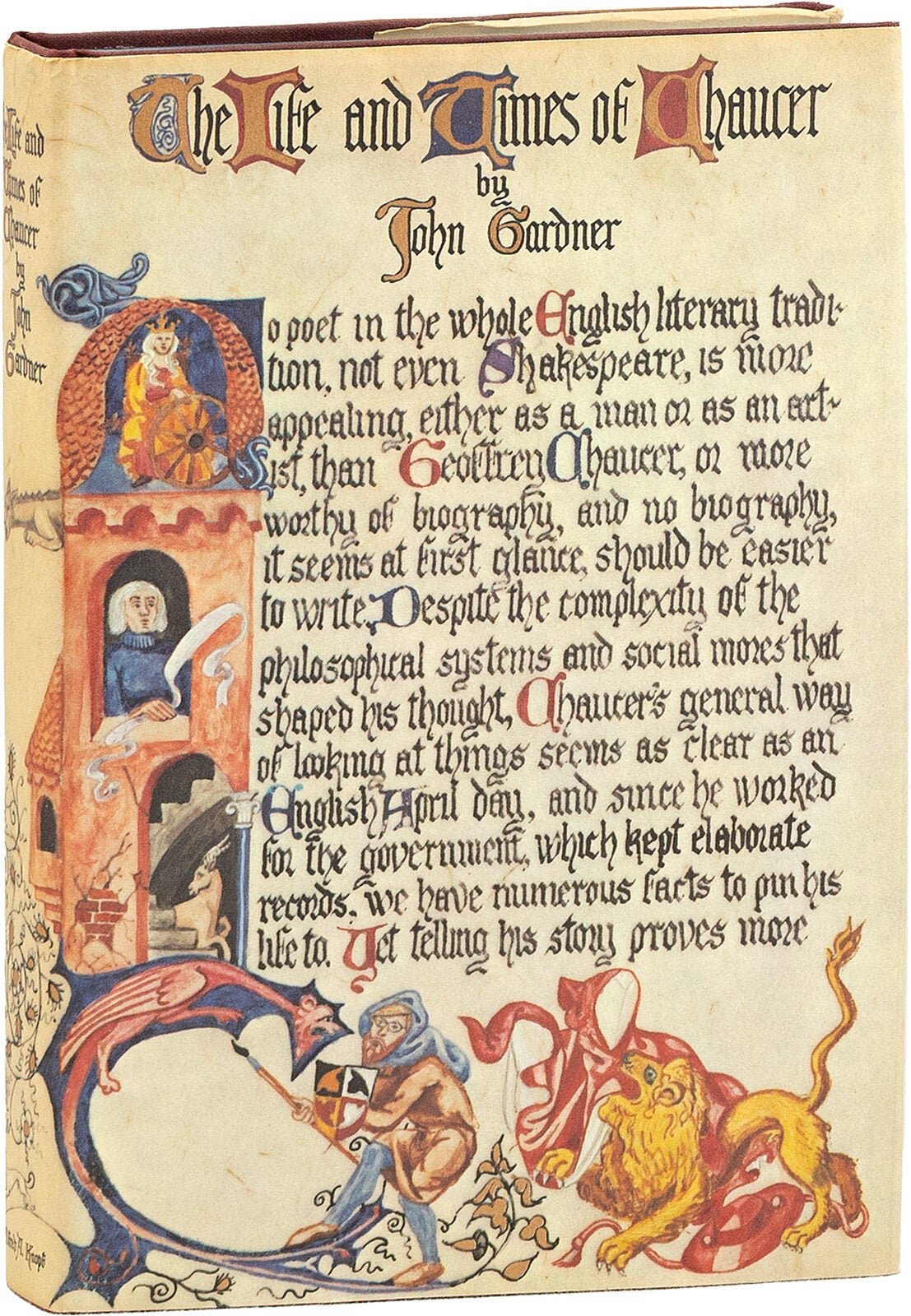 The Life and Times of Chaucer Signed | Geoffrey CHAUCER, illustrations ...