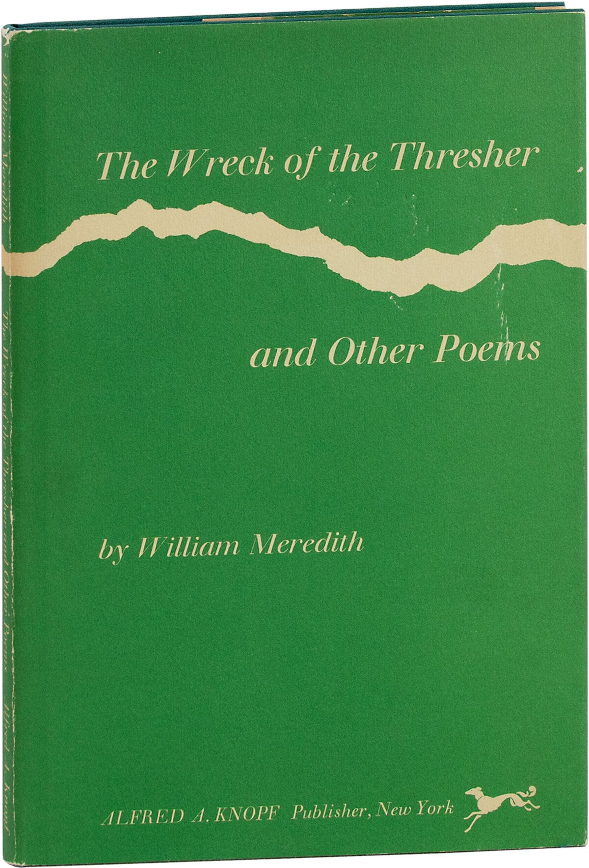 [Item #84749] The Wreck of the Thresher: and Other Poems [Signed]. William MEREDITH.