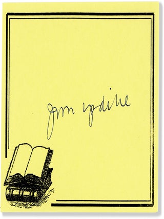 The Lovelorn Astronomer: A New Poem [Signed Bookplate]