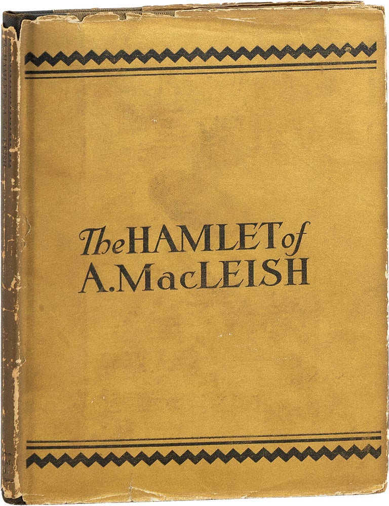 The Hamlet of A. Macleish. Archibald MACLEISH.