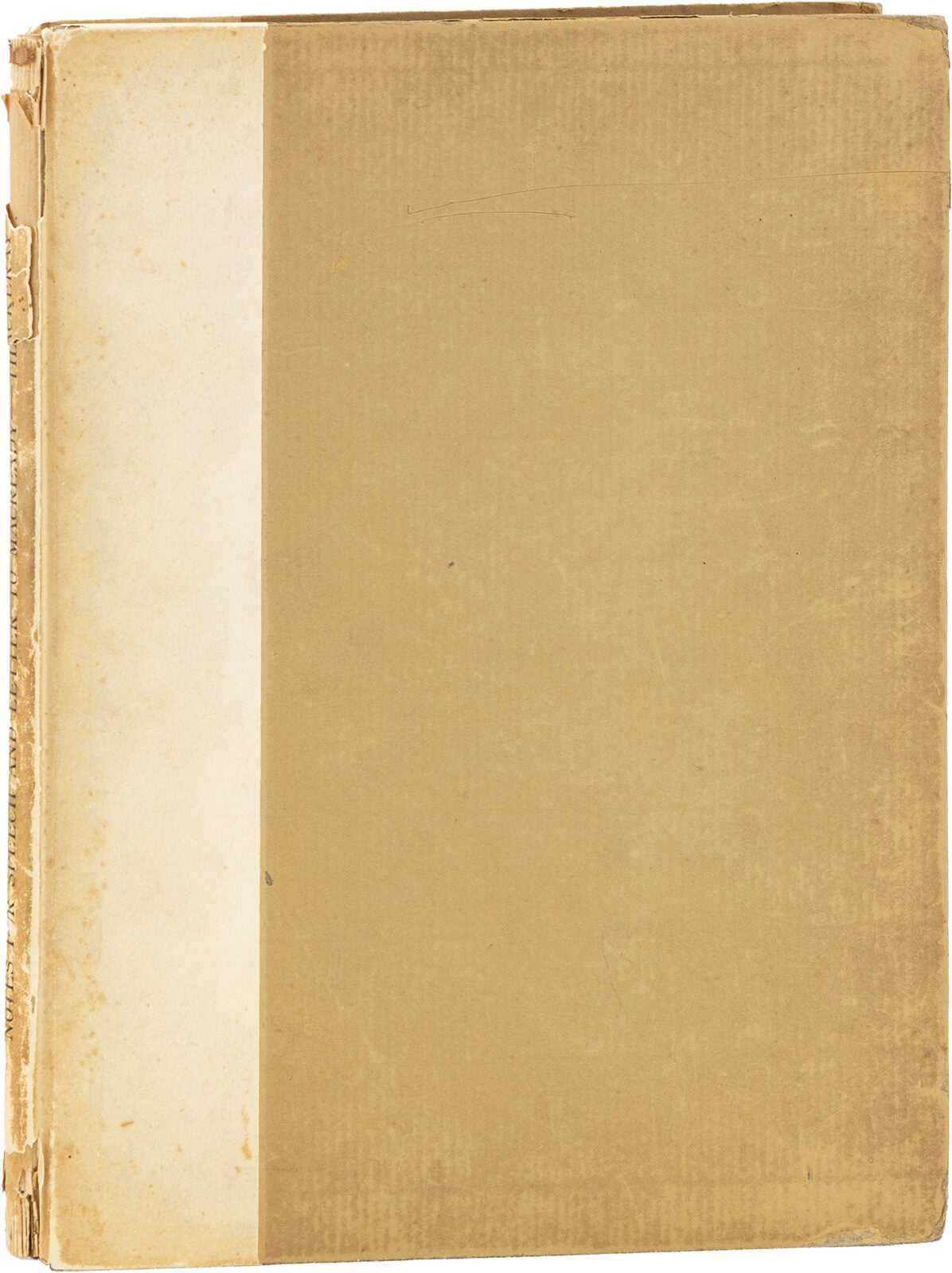 [Item #84994] Notes for Speech at Dinner October 11 1855 by W.M. Thackeray on the Eve of His Departure for America: Letter to Wm. C. Macready. W. M. THACKERAY, George Hodder, W H. Lambert.