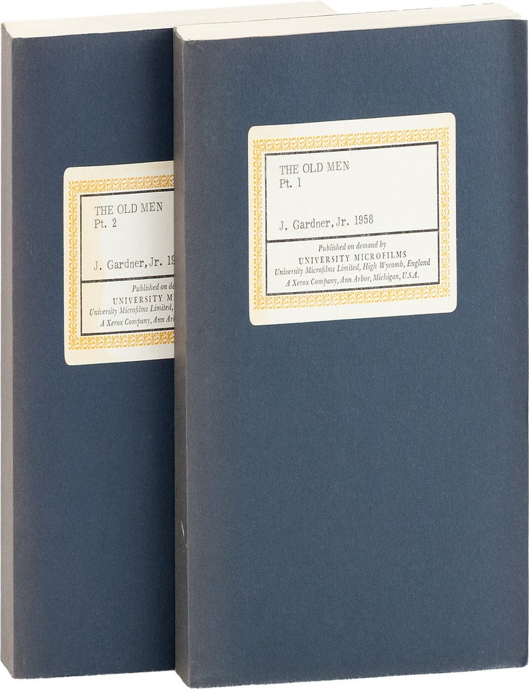 The Old Men [Signed. J. Jr GARDNER, John Gardner Jr.