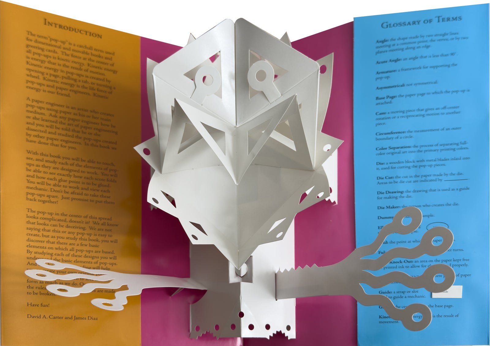 The Elements of PopUp. A PopUp Book for Aspiring Paper