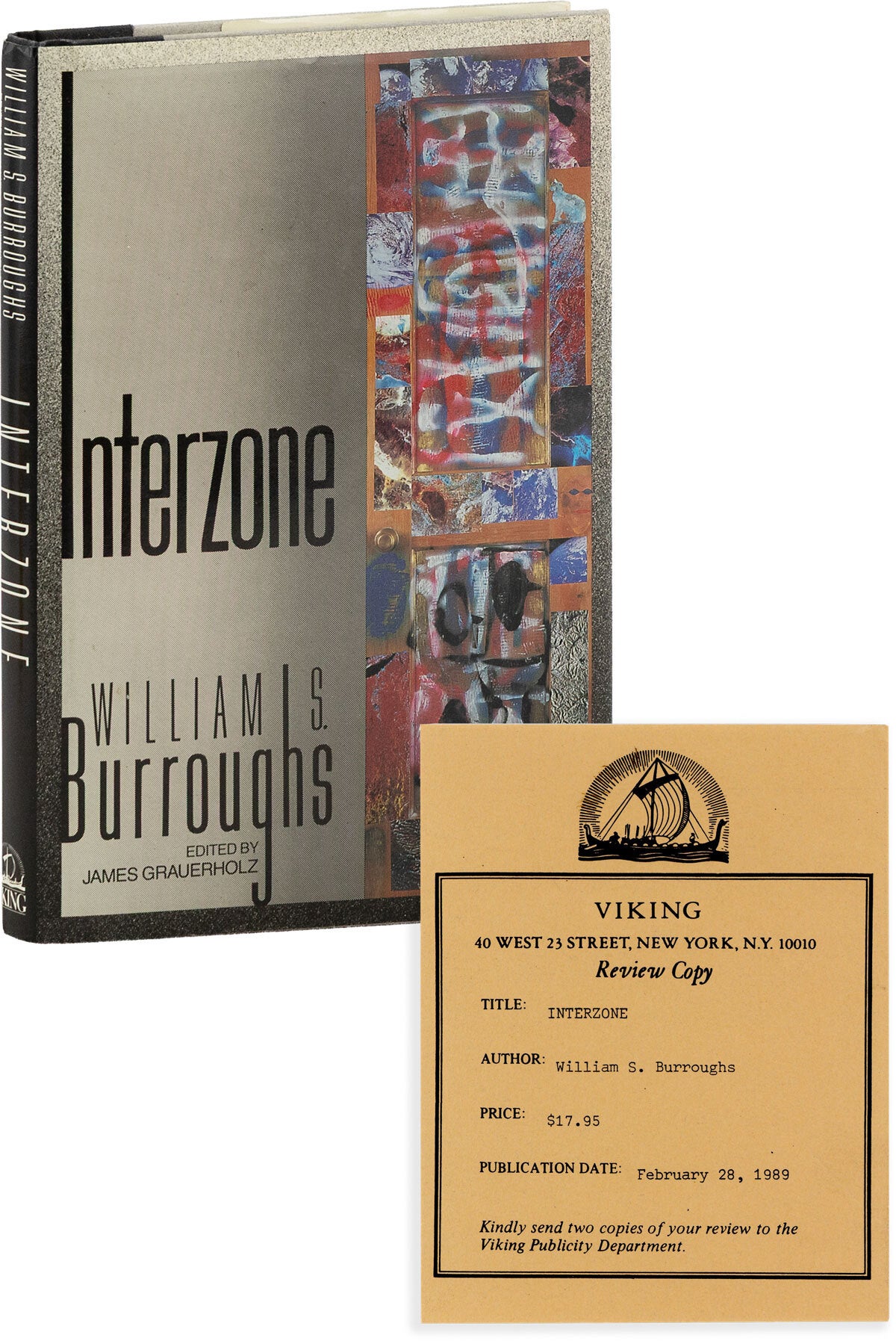 [Item #85373] Interzone [Review Copy]. William S. BURROUGHS.