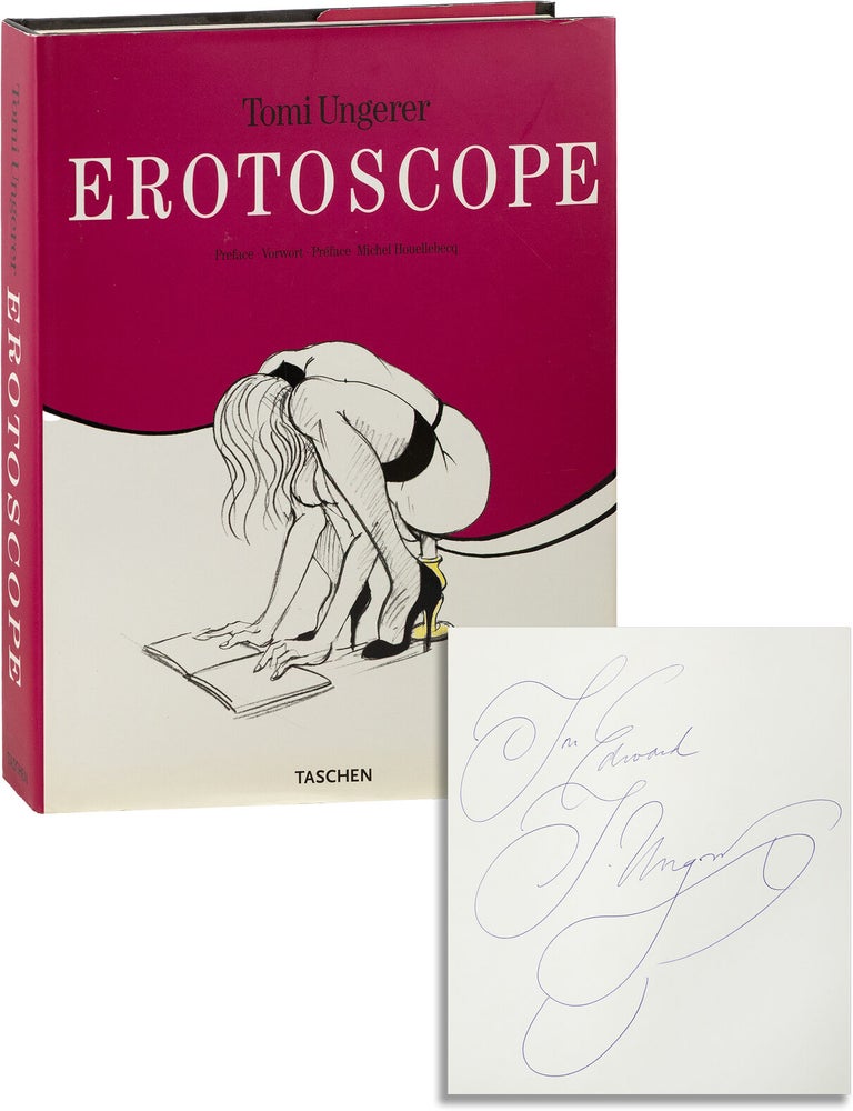 Erotoscope. EROTICA, Tomi UNGERER, ART, Michel HOULLEBECQ.