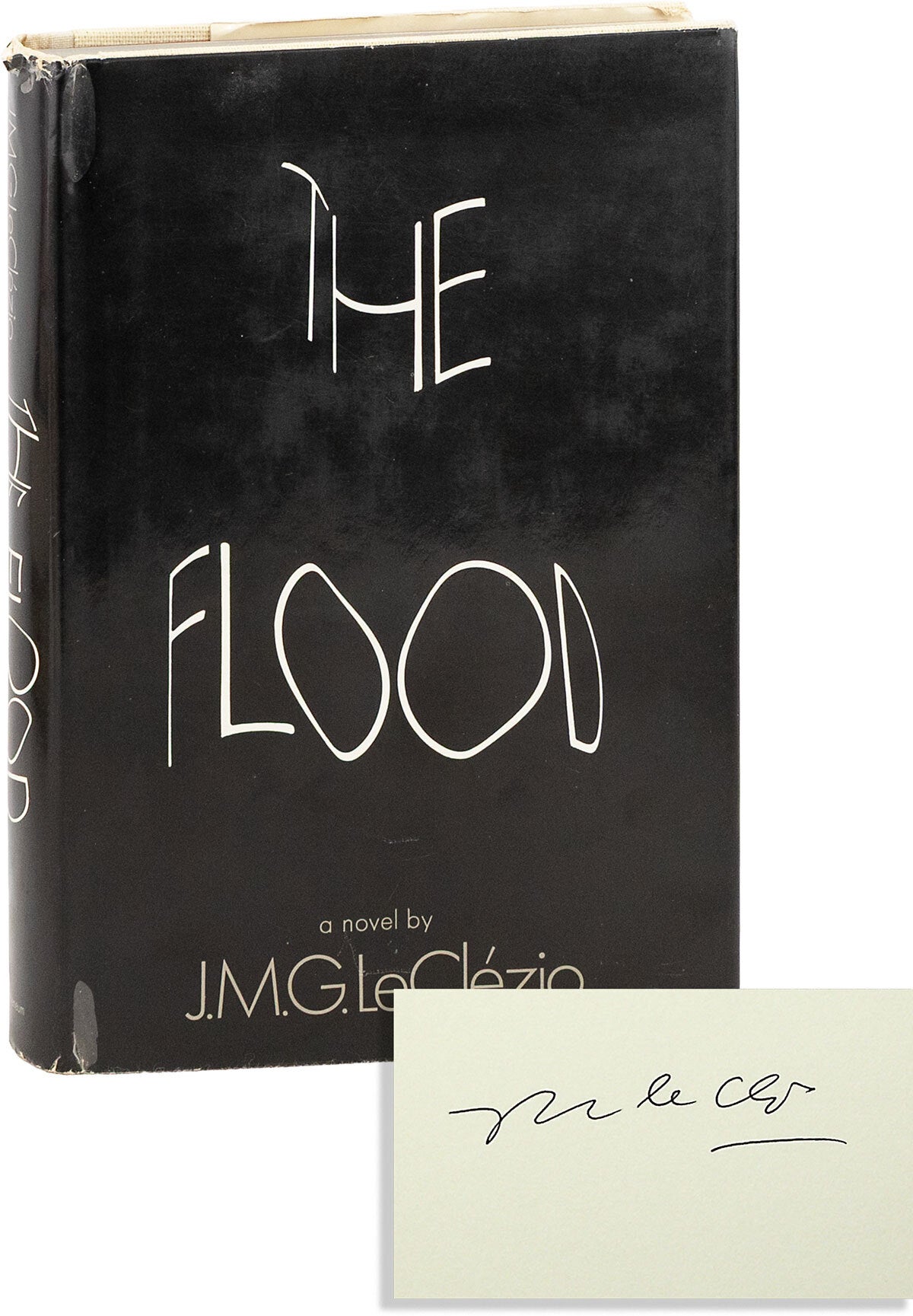 [Item #86025] The Flood [Signed]. J. M G. LE CLEZIO, Peter GREEN, novel, translation.