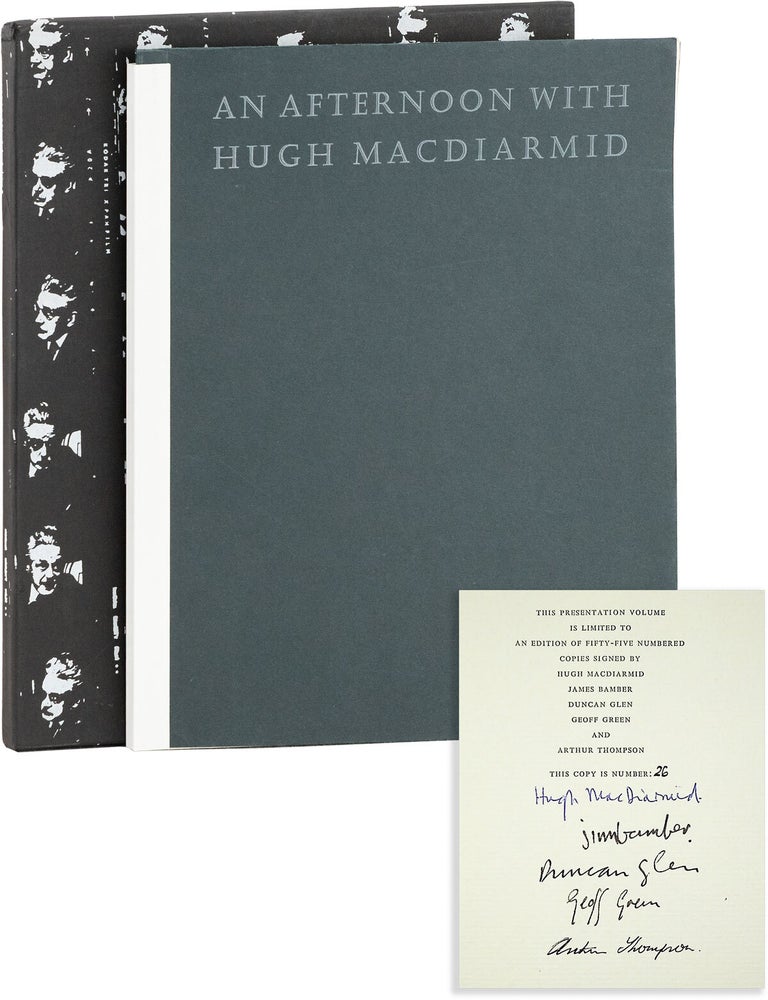 An Afternoon With Hugh Macdiarmid. Hugh MACDIARMID.