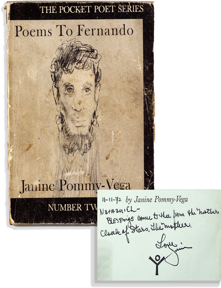 Poems To Fernando [Inscribed to Nathaniel Tarn. Janine POMMY-VEGA.