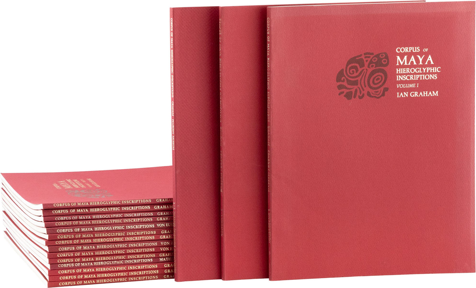 [Item #87899] Corpus of Maya: Hieroglyphic Inscriptions [Volumes 1-8, Parts 1-3; 17 Total]. Ian GRAHAM, Peter Mathews, Stephen Williams, Eric von Euw, text, foreword, research.