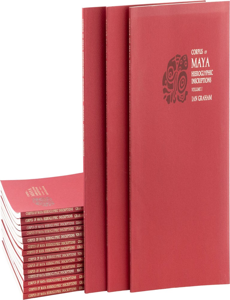 Corpus of Maya: Hieroglyphic Inscriptions [Volumes 1-8, Parts 1-3; 17 Total. Ian GRAHAM, Peter Mathews, Stephen Williams, Eric von Euw, text, foreword, research.
