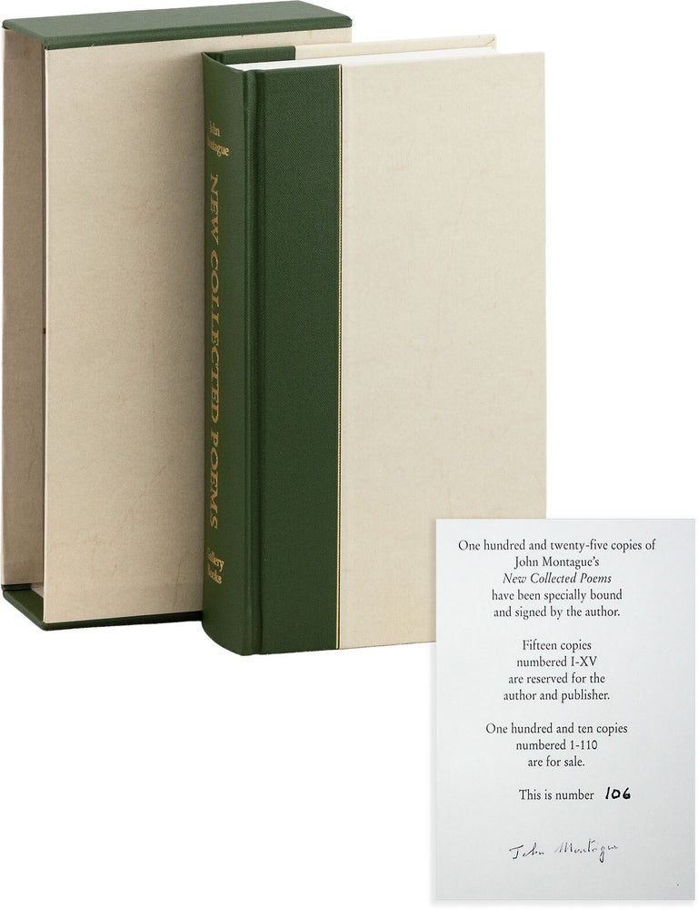 New Collected Poems (Signed, Limited Edition. John MONTAGUE.