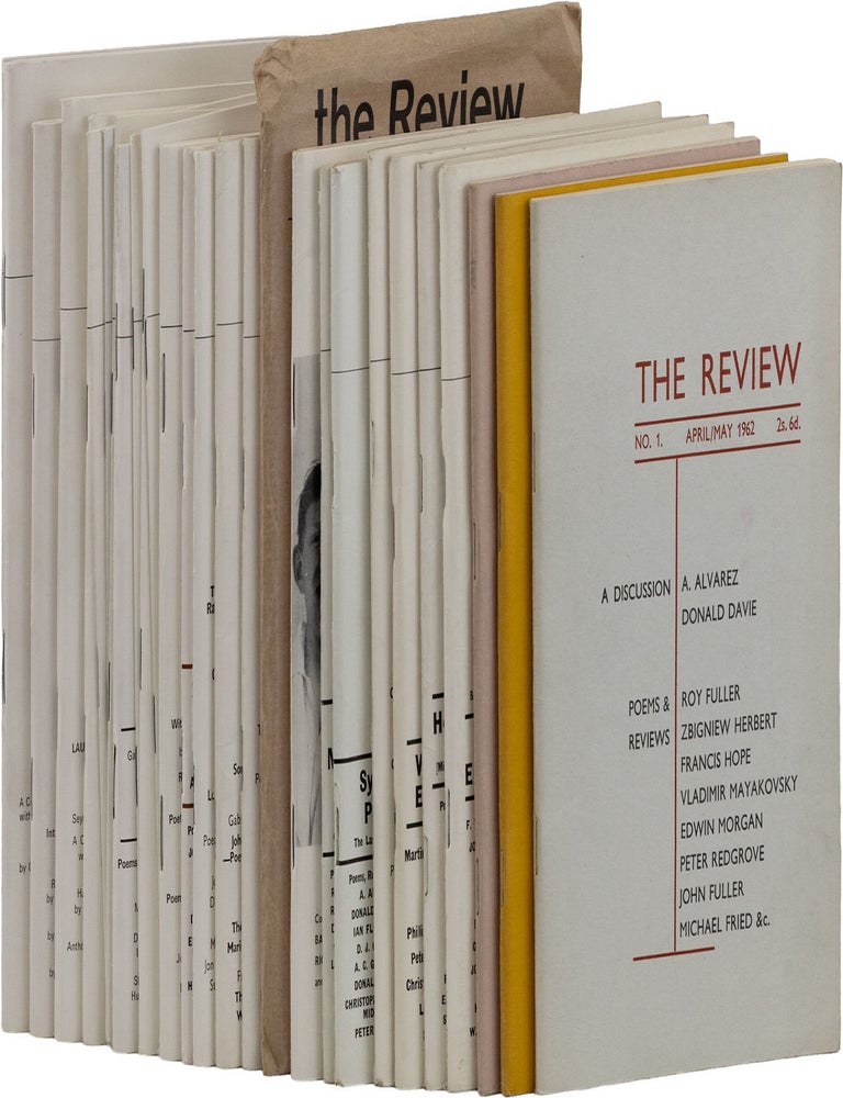 The Review: Magazine of Poetry and Criticism nos. 1-25 [with] no. 25 Supplement. Ian HAMILTON, Philip Larkin Roy Fuller, Douglas Dunn, Christopher Middleton, contributors.