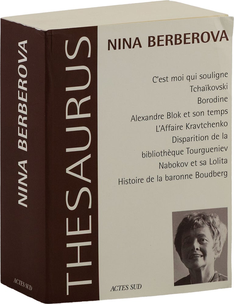 Item #89259] Thesaurus: C'est moi qui souligne; Tchaikovski; Borodine; Alexandre Block et...