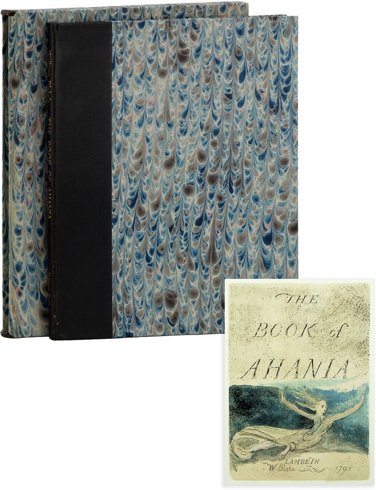 Item #89682] The Book of Ahania. William BLAKE, Arnold Fawcus