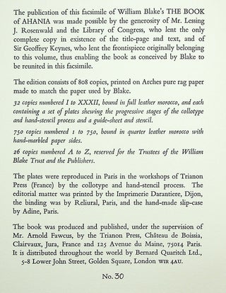 The Book of Ahania