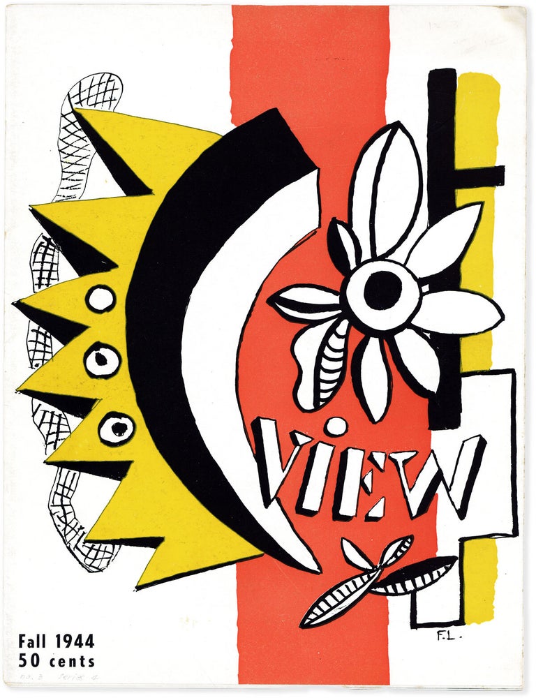View - Vol.4, No.3 (Fall, 1944. Charles Henri FORD, Fernand LEGER, cover.