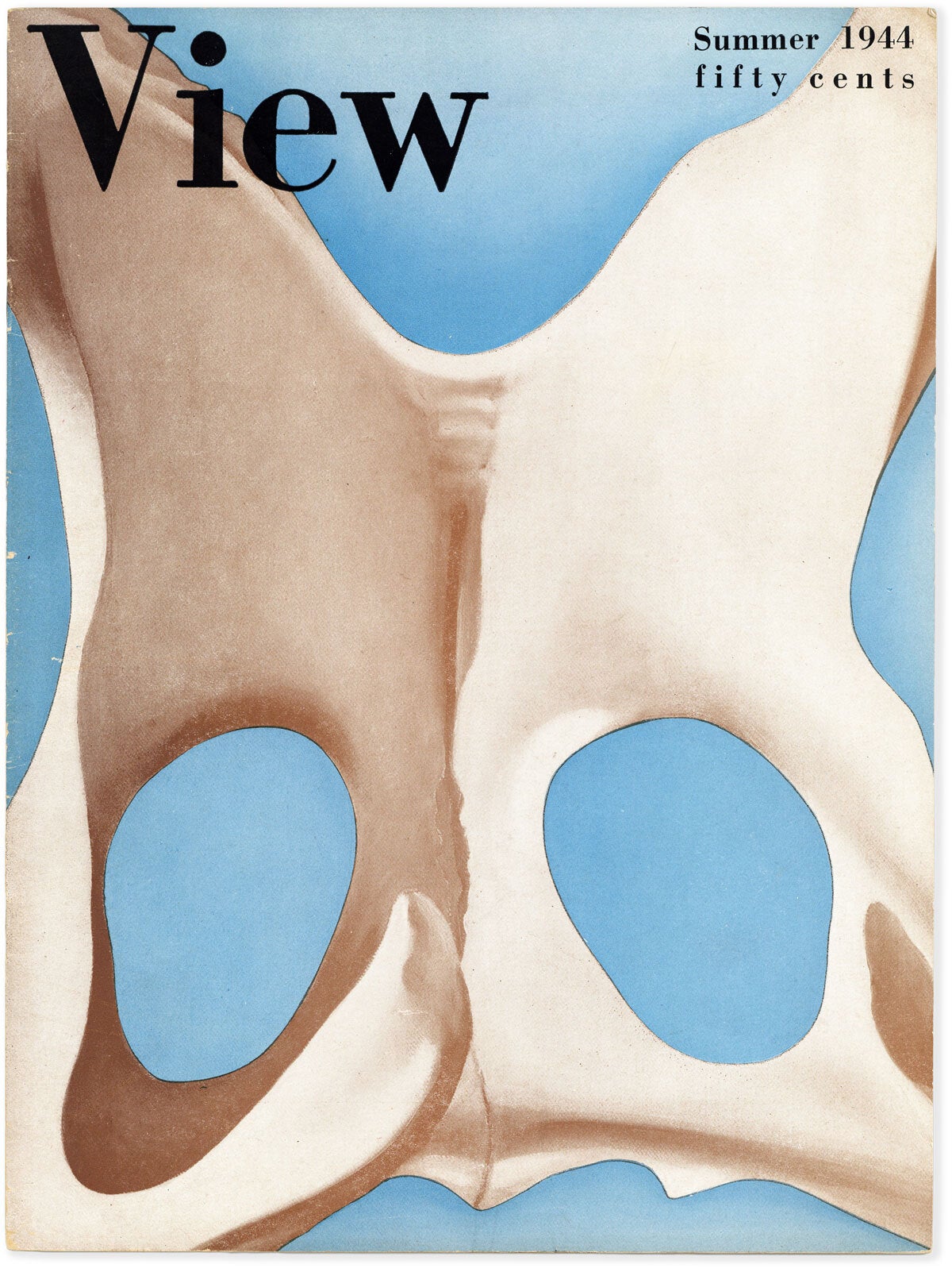 [Item #89740] View - Vol.4, No.2 (Summer, 1944). Charles Henri FORD, Georgia O'KEEFE, cover.