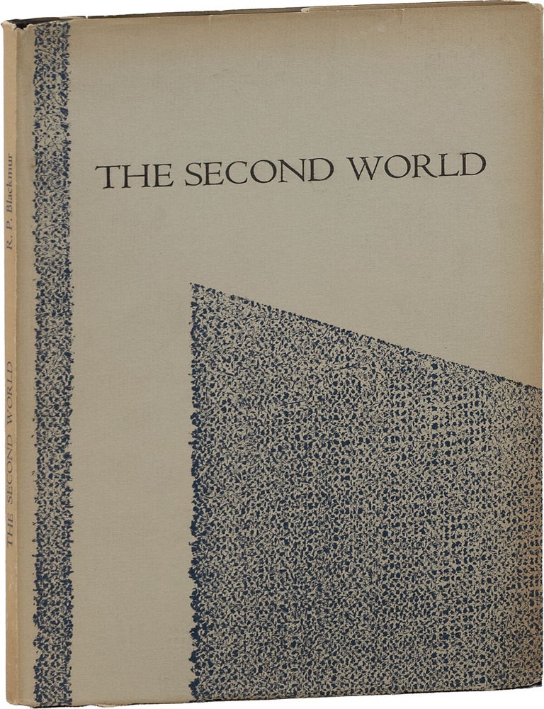 Item #89978] The Second World. R. P BLACKMUR, Richard Palmer