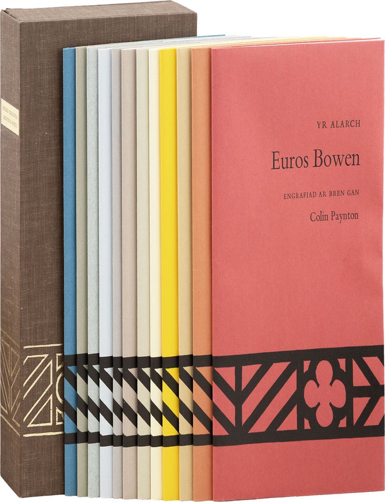 Beirdd Gregynog / Gregynog Poets. Nos 1-12. GWASG GREGYNOG, Meic STEPHENS, R S. Thomas.