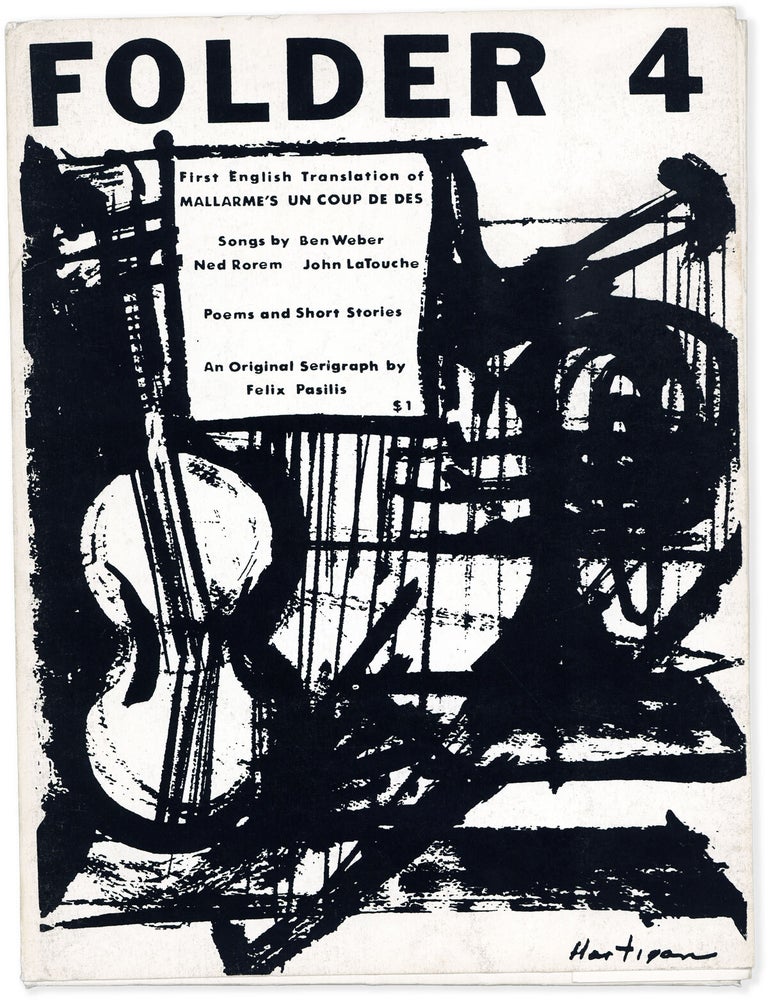 Item #89980] Folder 4 (Vol. 2, No. 2). Daisy ALDAN, Richard Miller, Frank O'Hara, Stephane...