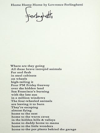 Since Man Began to Eat Himself: Four Poems, Two Stories [Limited Edition, Signed]