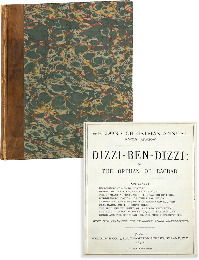 Item #90102] Dizzi Ben Dizzi, or, The Orphan of Bagdad. Aglen Artemis DOWTY