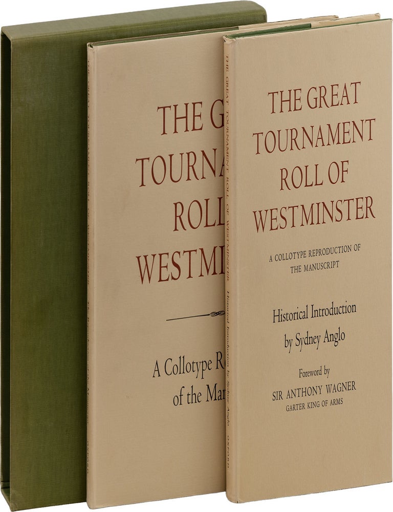 Item #90183] The Great Tournament Roll of Westminster; A Collotype reproduction of The...