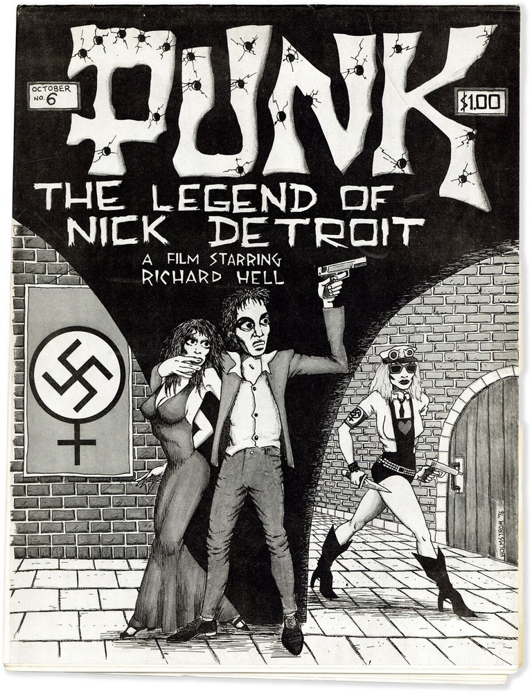 Item #90224] Punk - Vol.1, No.6 (October, 1976). John HOLMSTROM, Richard HELL, text