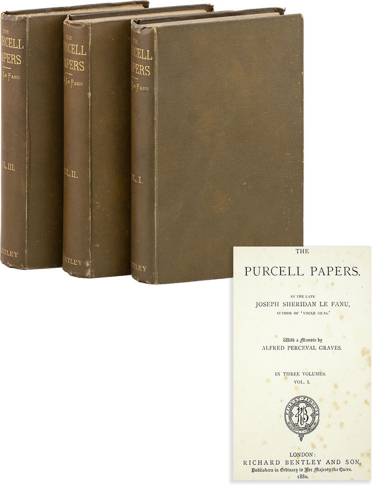 The Purcell Papers. Joseph Sheridan LE FANU.