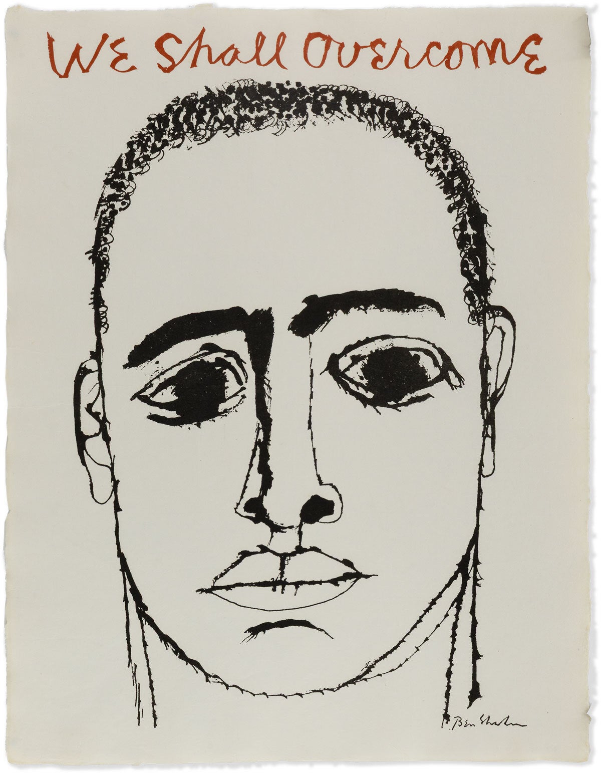 [Item #90282] We Shall Overcome. Ben SHAHN.